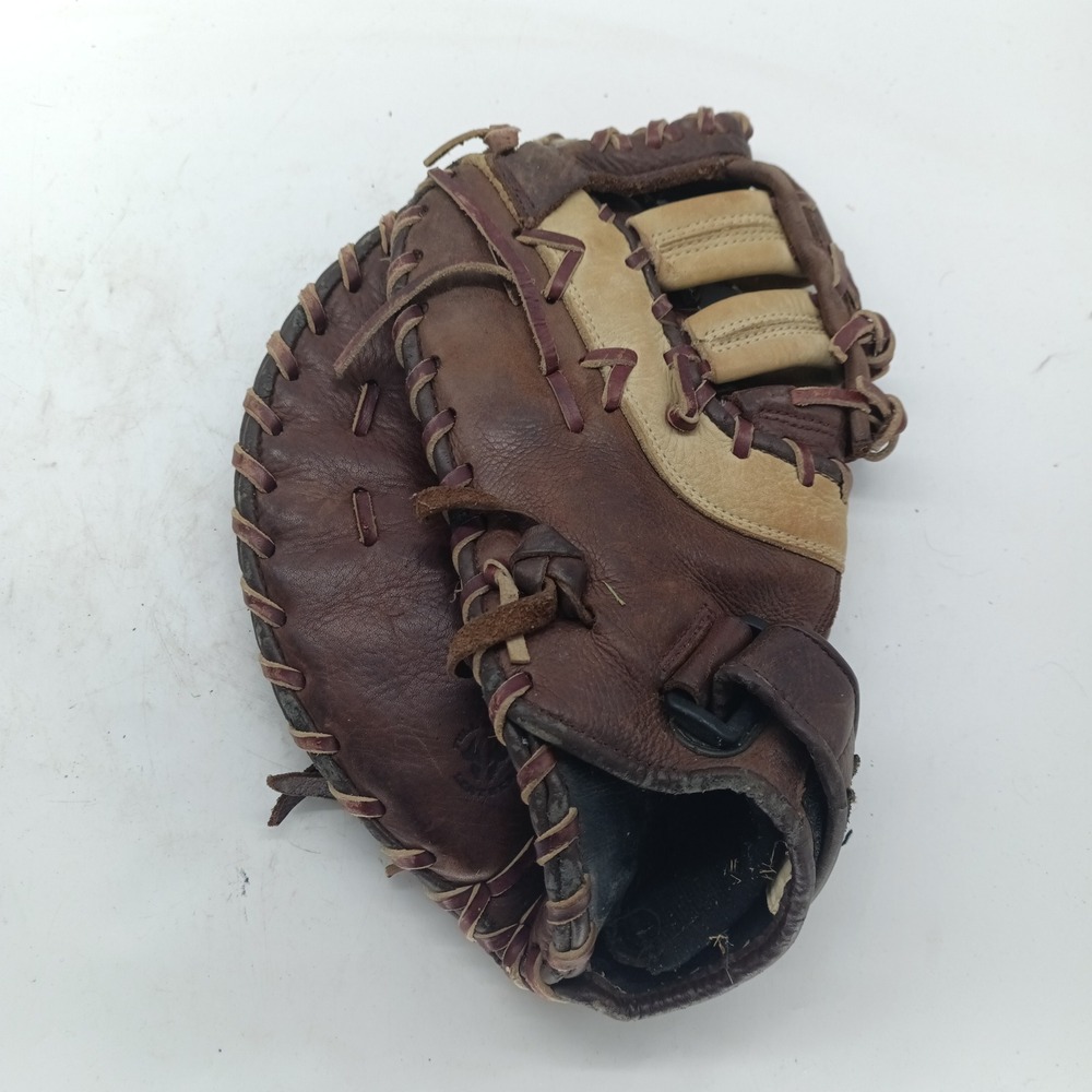 Mizuno GXF 92 Franchise Left Hand Throw First Base Mitt Brown Leather a2